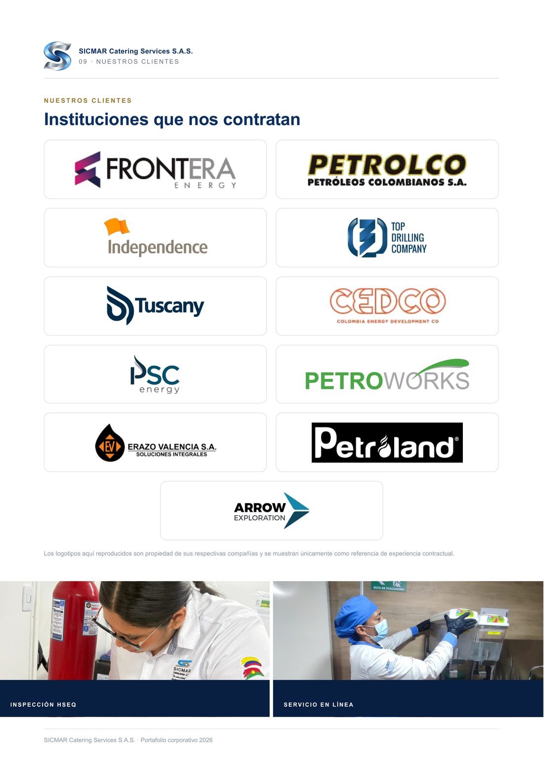 Portafolio SICMAR — página 10 de 12